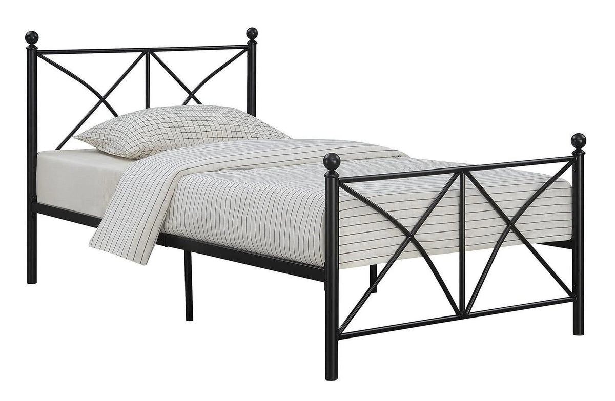 Full Platform Bed Black C524