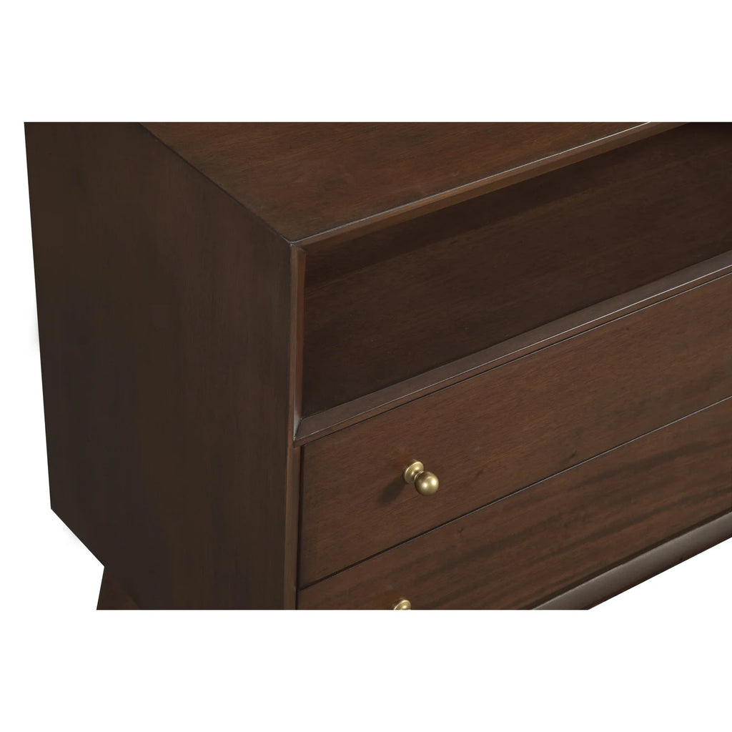 Walnut Nightstand B325337