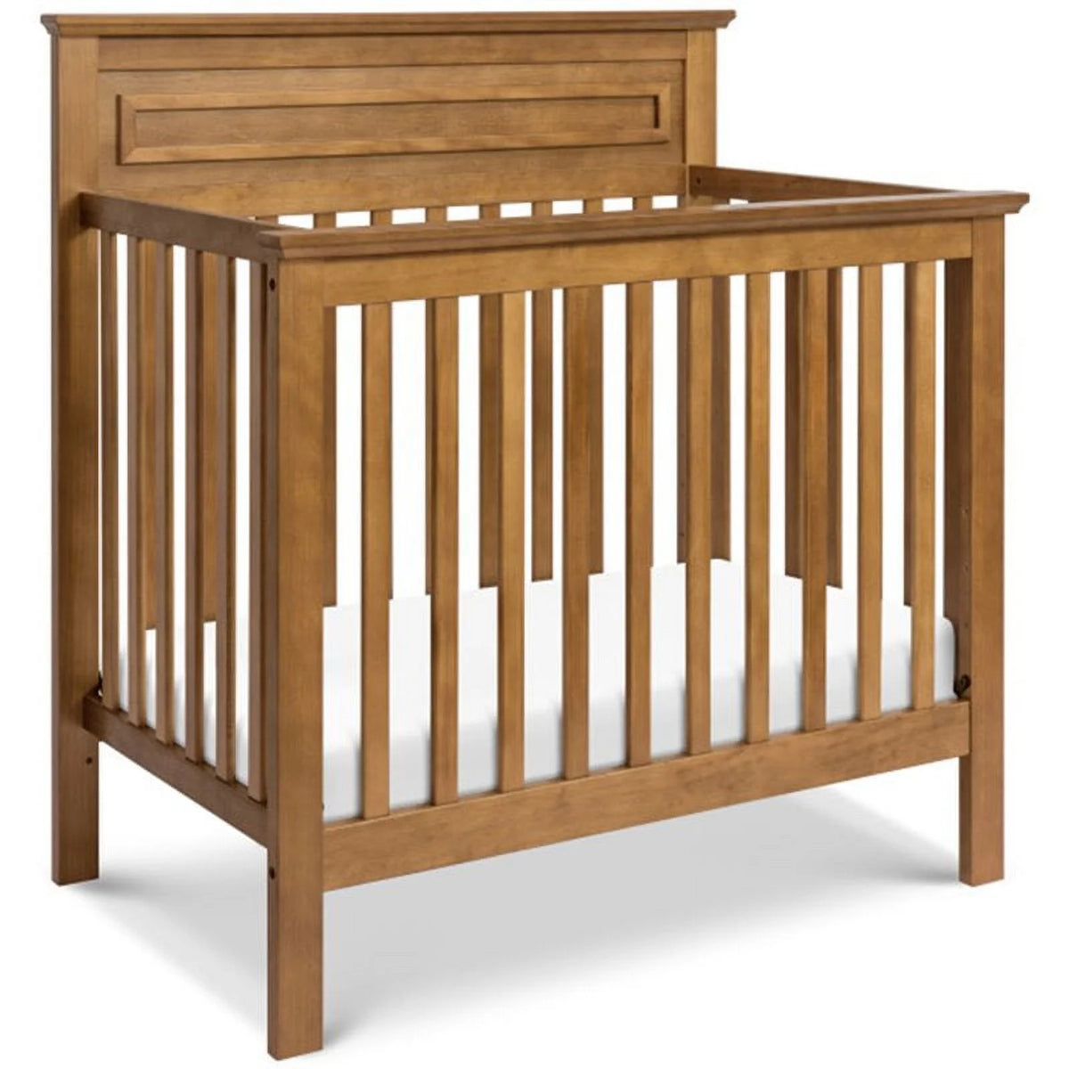 Chestnut 4-in-1 Convertible Mini Crib W1782