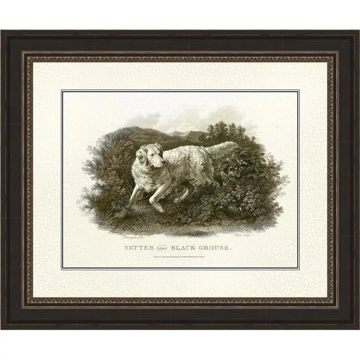 Framed Fine Art Print with Glass G7614