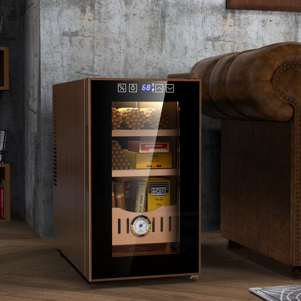 26L Electric Cigar Humidor with Cooling Humidity Control J415083