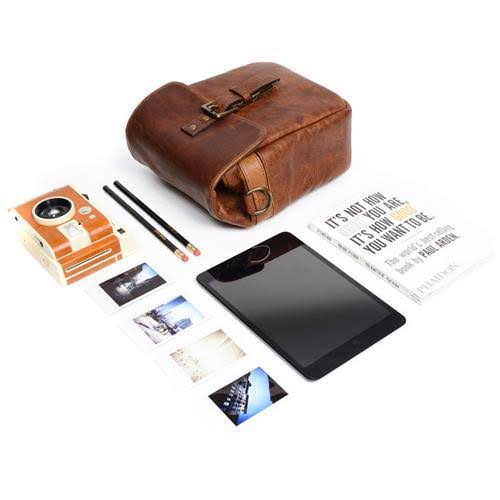 Leather Camera Bag A676505