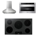 36 Induction Cooktop, Range Hood, Microwave Z8477