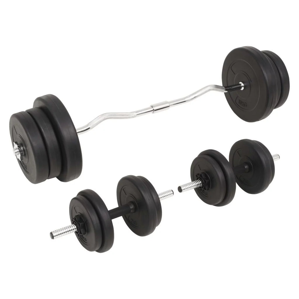 Barbell and Dumbbell Set 132.3 lb R5738