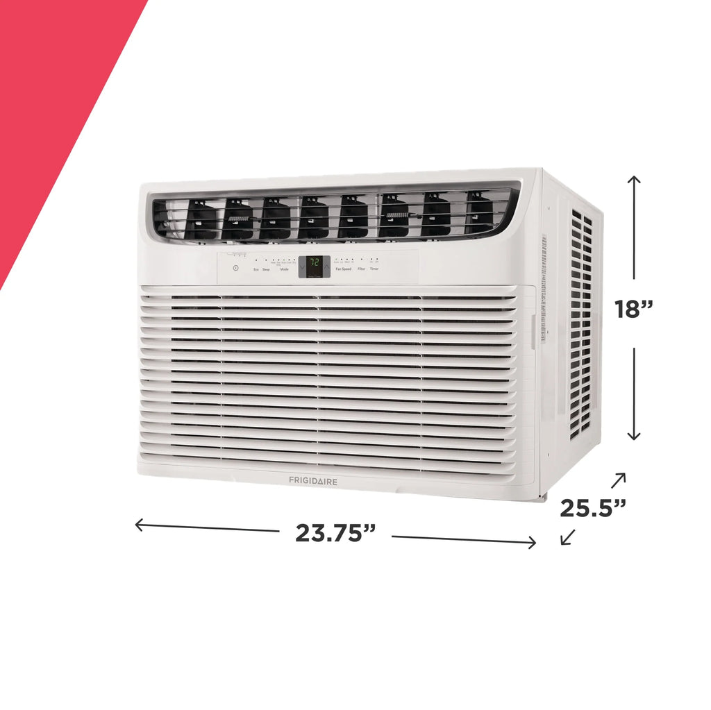 18,000 BTU Window Air Conditioner with Supplemental Heat D252