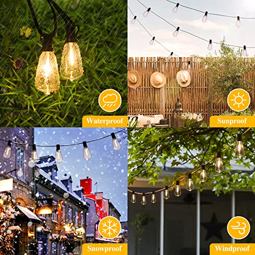 100FT Waterproof Dimmable LED Outdoor String Lights I40000