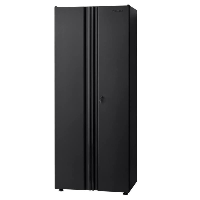 9 Piece Black Welded Steel Garage Storage System R3654