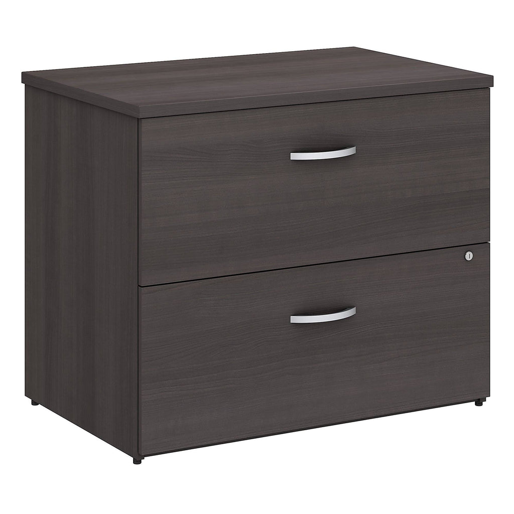 Storm Gray Lateral File Cabinet Q8595