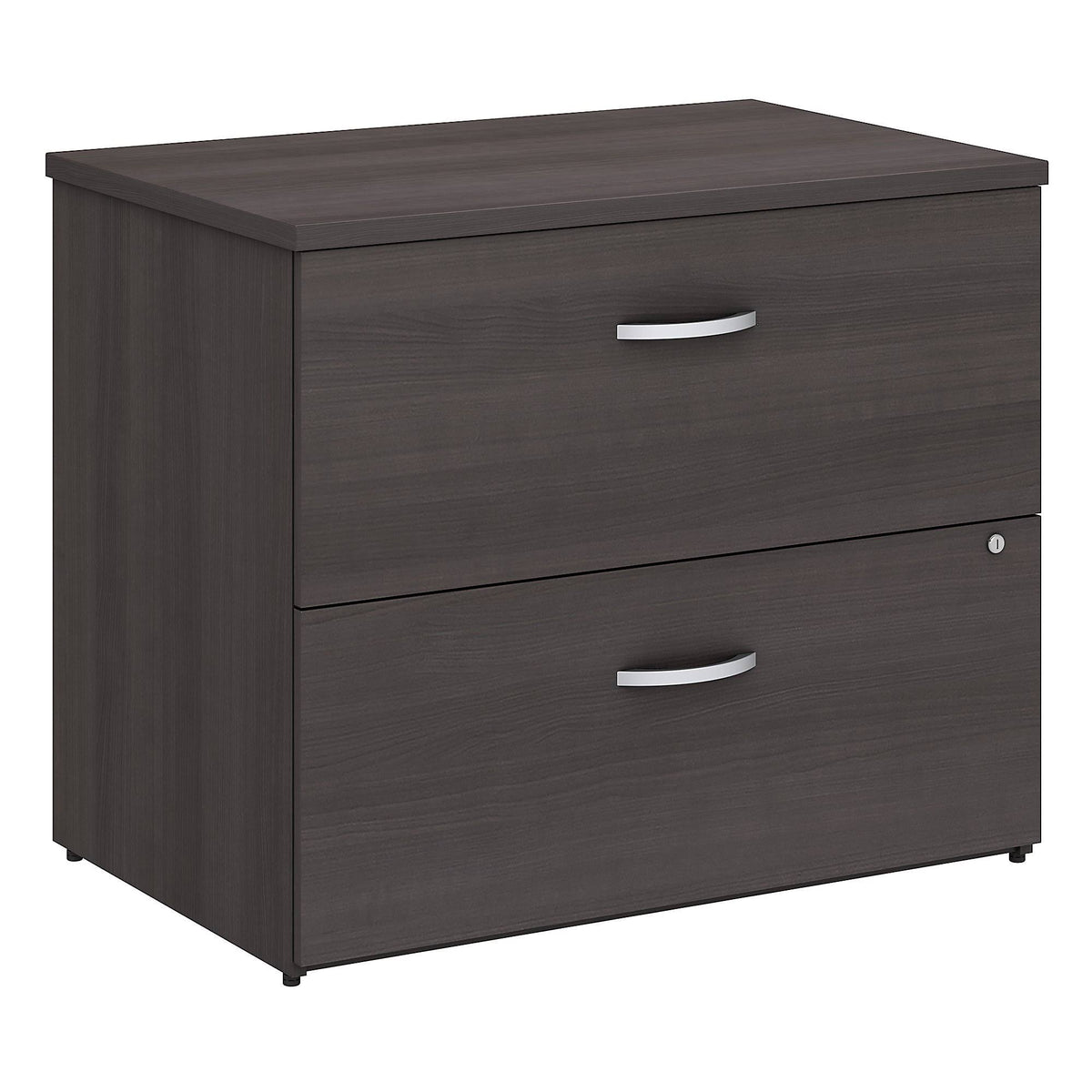 Storm Gray Lateral File Cabinet Q8595