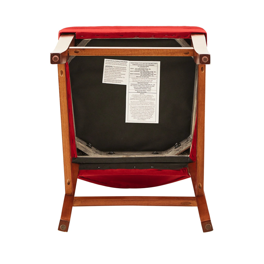 Red Dining Chair Set of 2 E3610