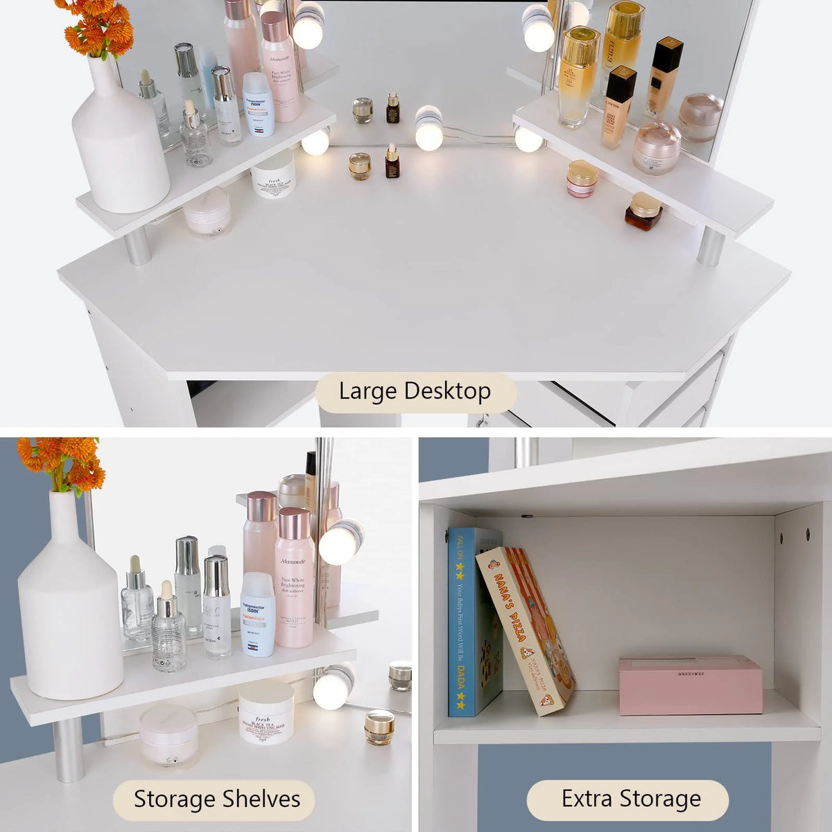 Vanity Table Stool Set V173406