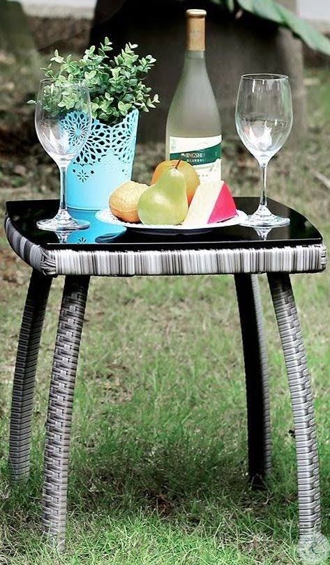 3 Piece Gray Patio Seating Set I693507