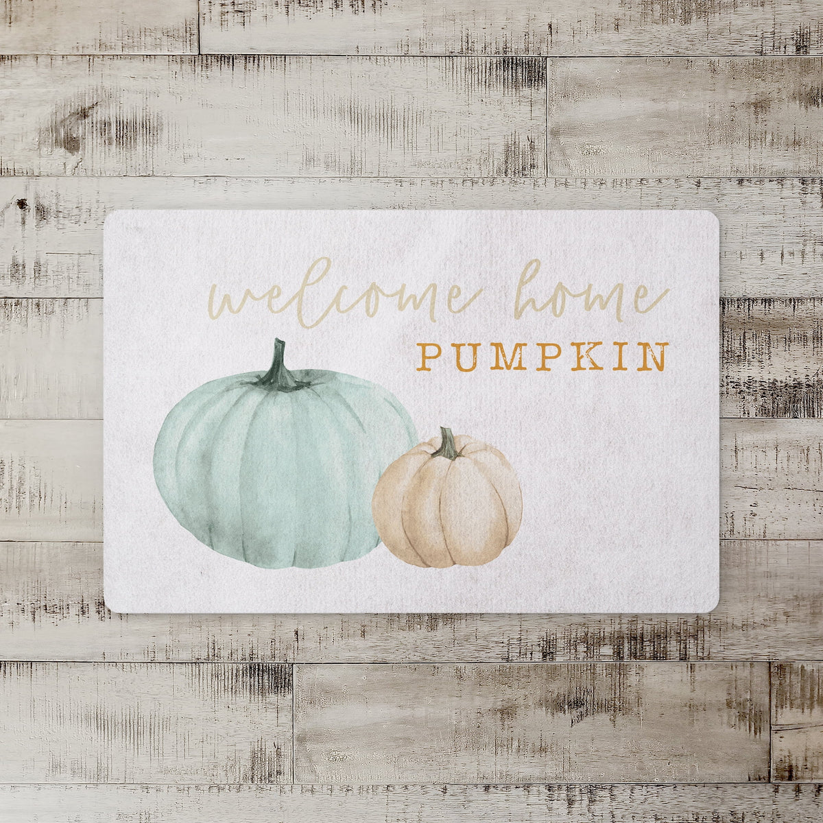 Welcome Home Pumpkin Floor Mat F826199
