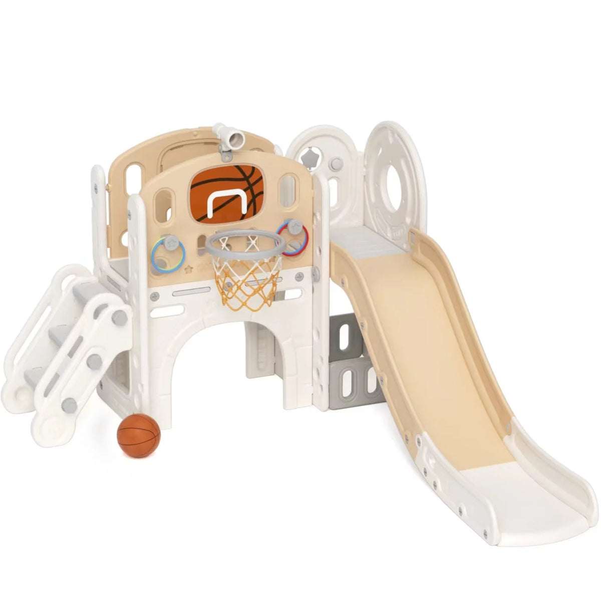 7-in-1 Kids Slide with Climber Play Set H64303