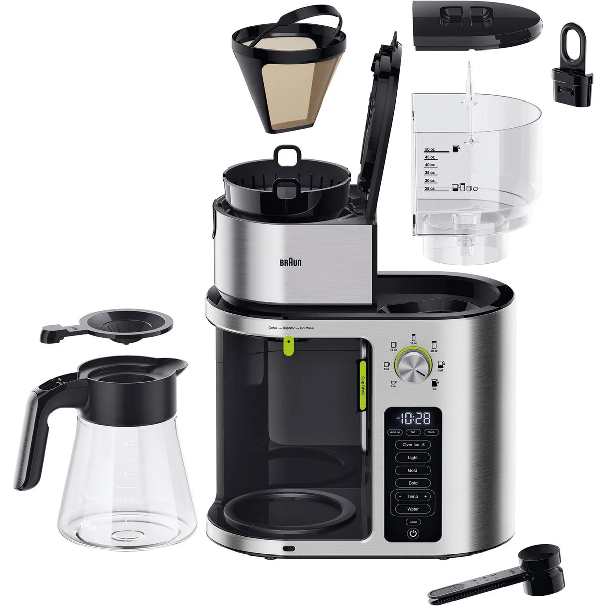 Stainless Steel 10 Cup Drip Coffee Maker N36285
