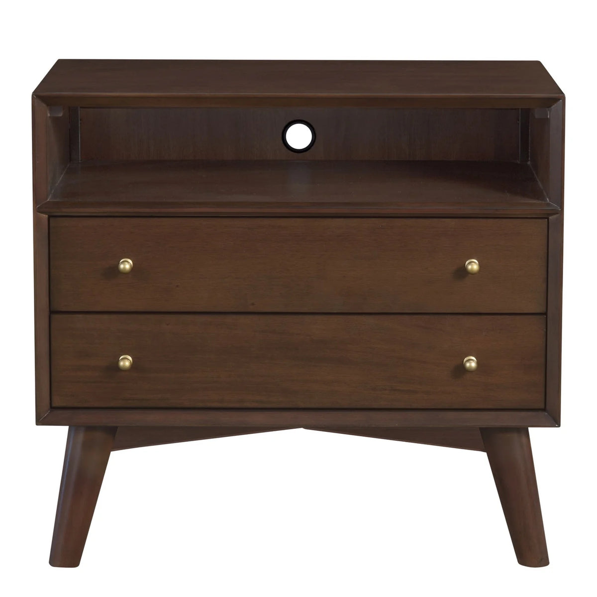 Walnut Nightstand B325337
