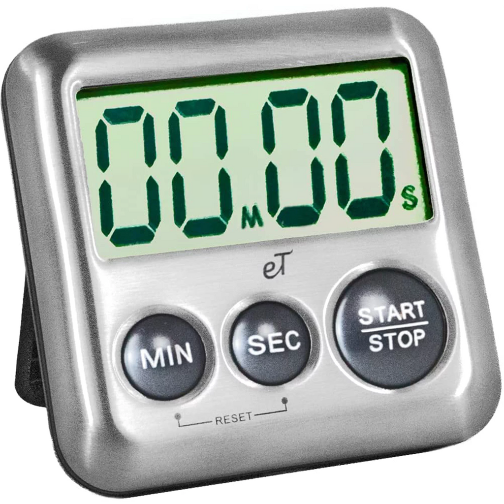 Stainless Steel Digital Kitchen Timer 6 Pack M351