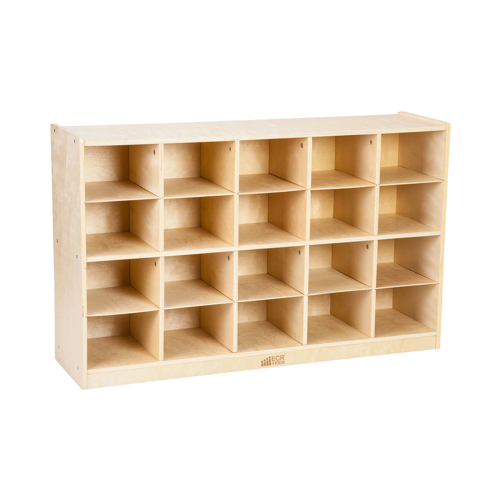 20 Cubby Mobile Tray Storage Cabinet L94247