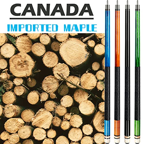 58" Canadian Maple Wood Pool Cue Stick L423285
