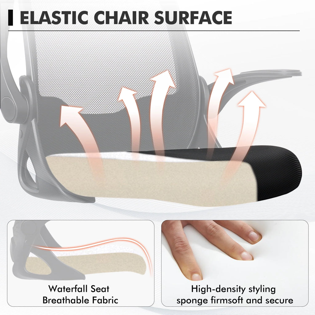 Black Ergonomic Mesh Office Chair B571