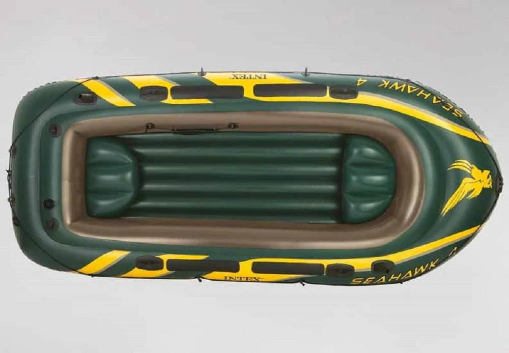 4 Person Inflatable Boat Set with Oars & Air Pump G5406
