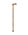 37x22 Twisted Zebrawood Walking Cane J3402