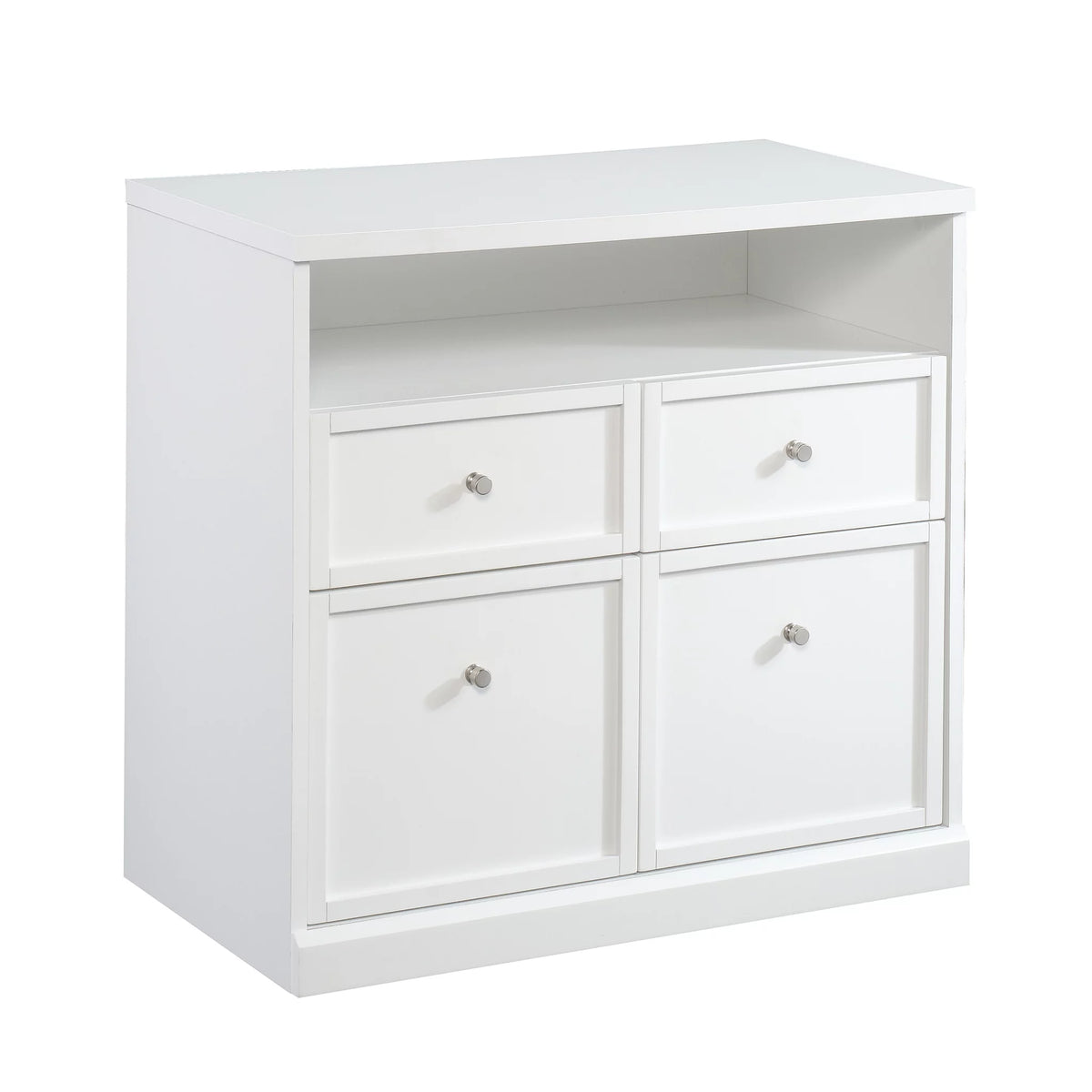 4 Drawer White Storage Cabinet I32879