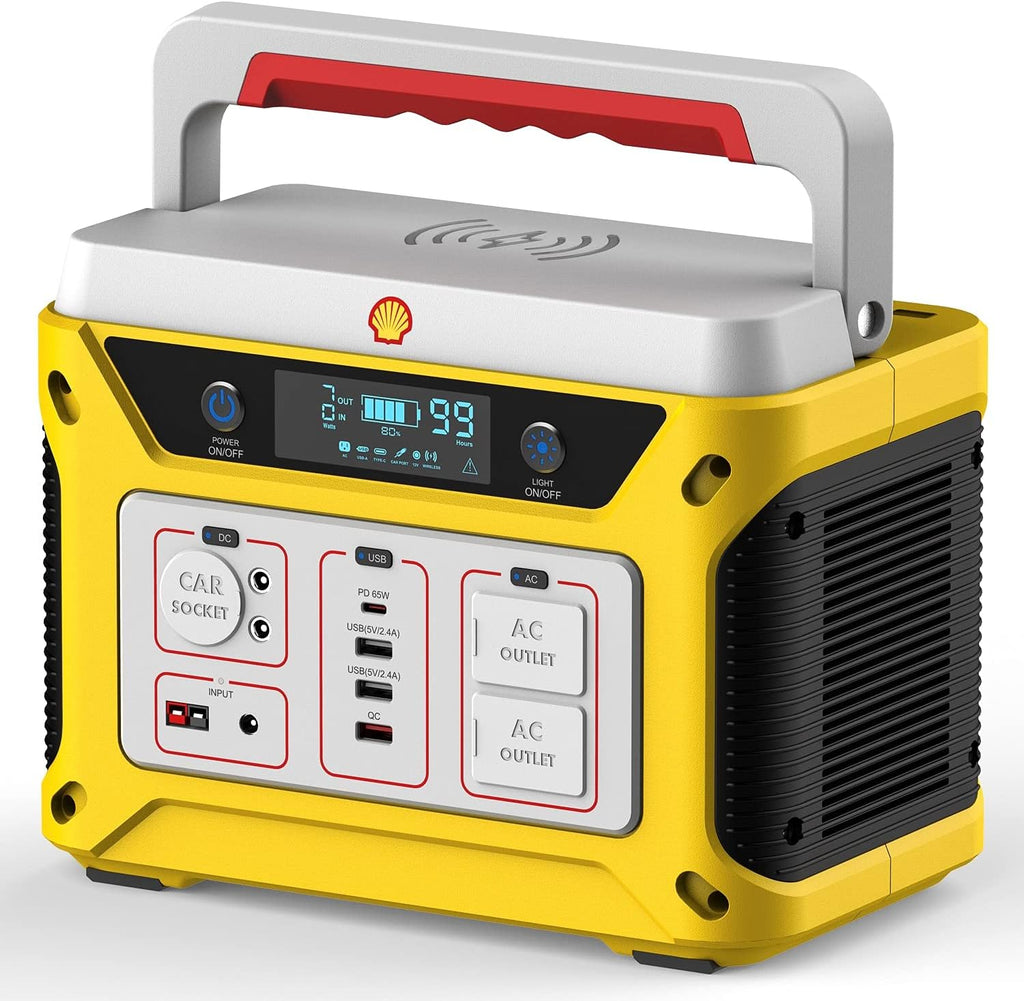 Portable Power Station 500W 583Wh Lithium Battery Solar Generator with 110V AC Outlet S262