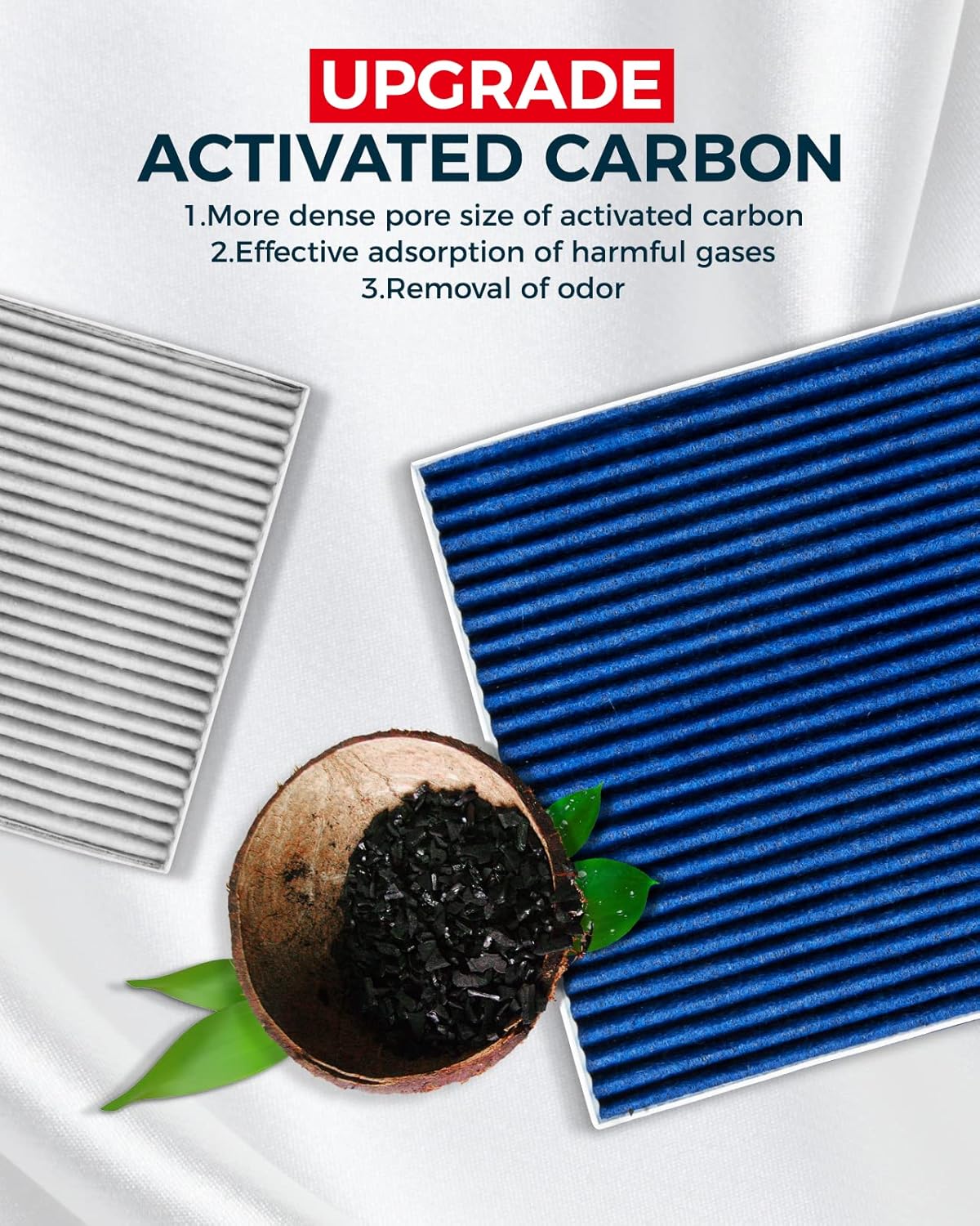 Cabin Air Filter with Activated Carbon W491343