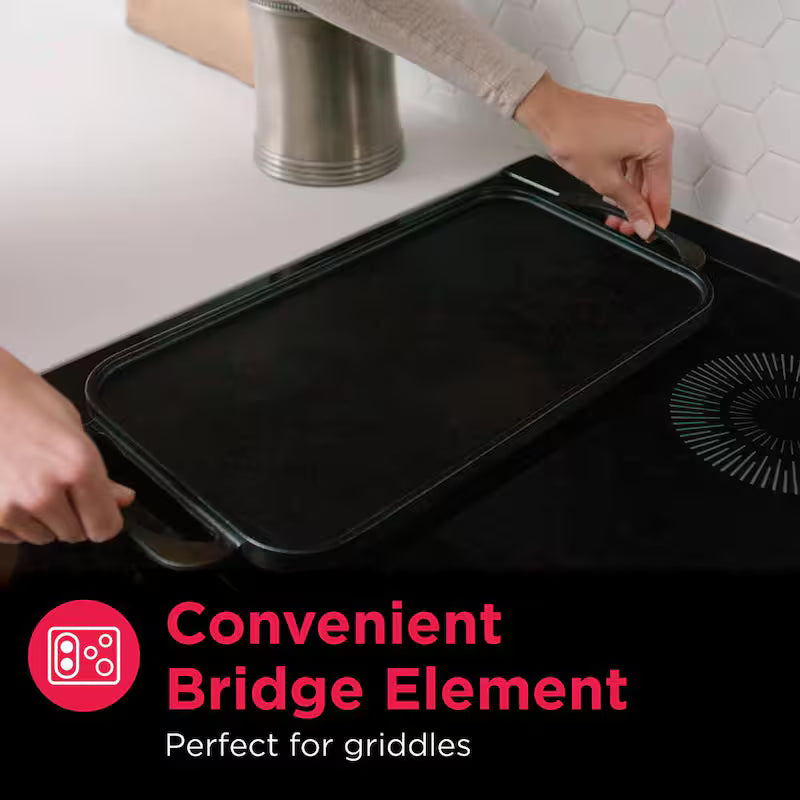 30 in. Black Induction Cooktop with 4 Elements J797