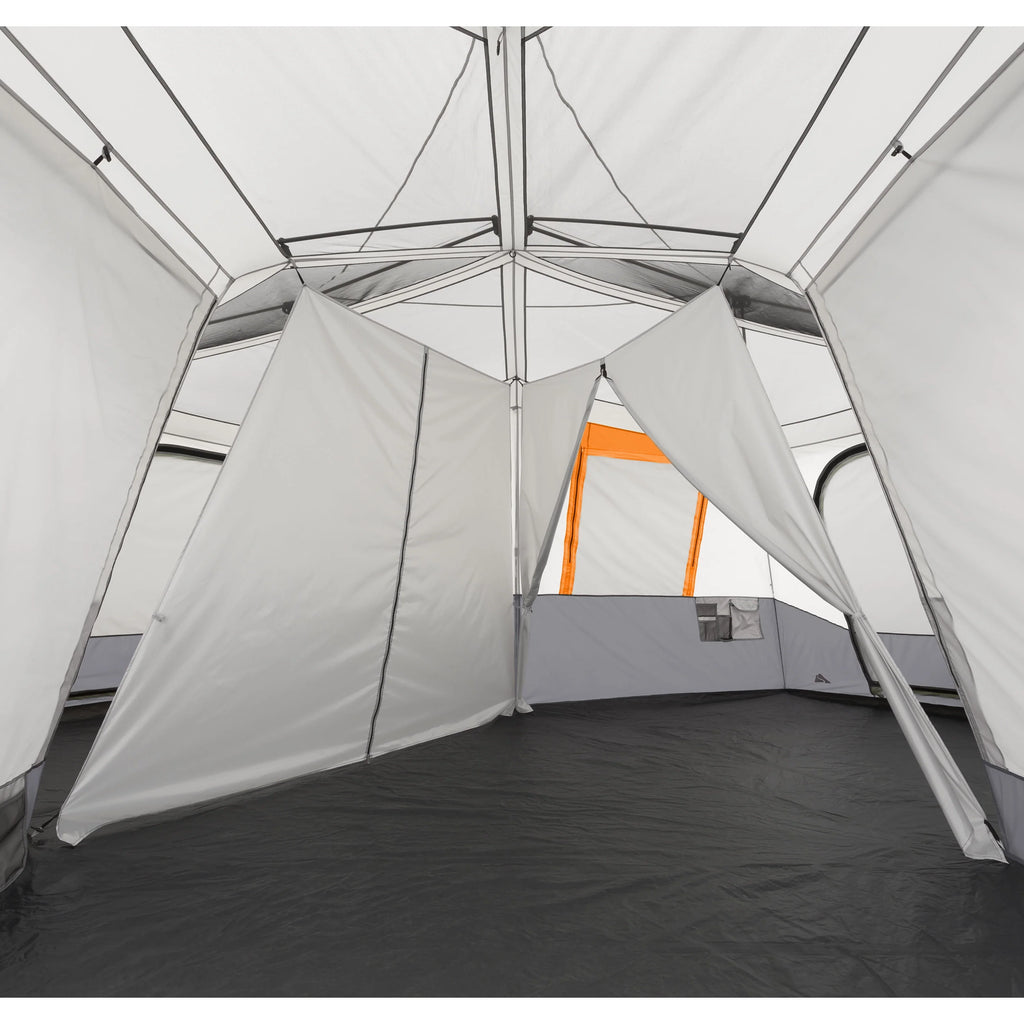 20' x 18' 12-Person 3-Room Instant Cabin Tent with Screen Room Y832
