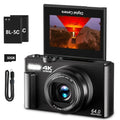 4K 64MP Digital Camera with 32GB Micro SD Card K597