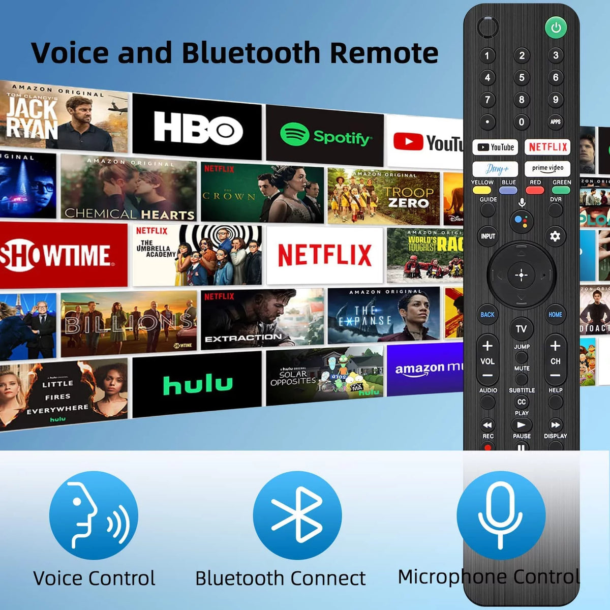 Voice Remote Control for Sony TV N528163