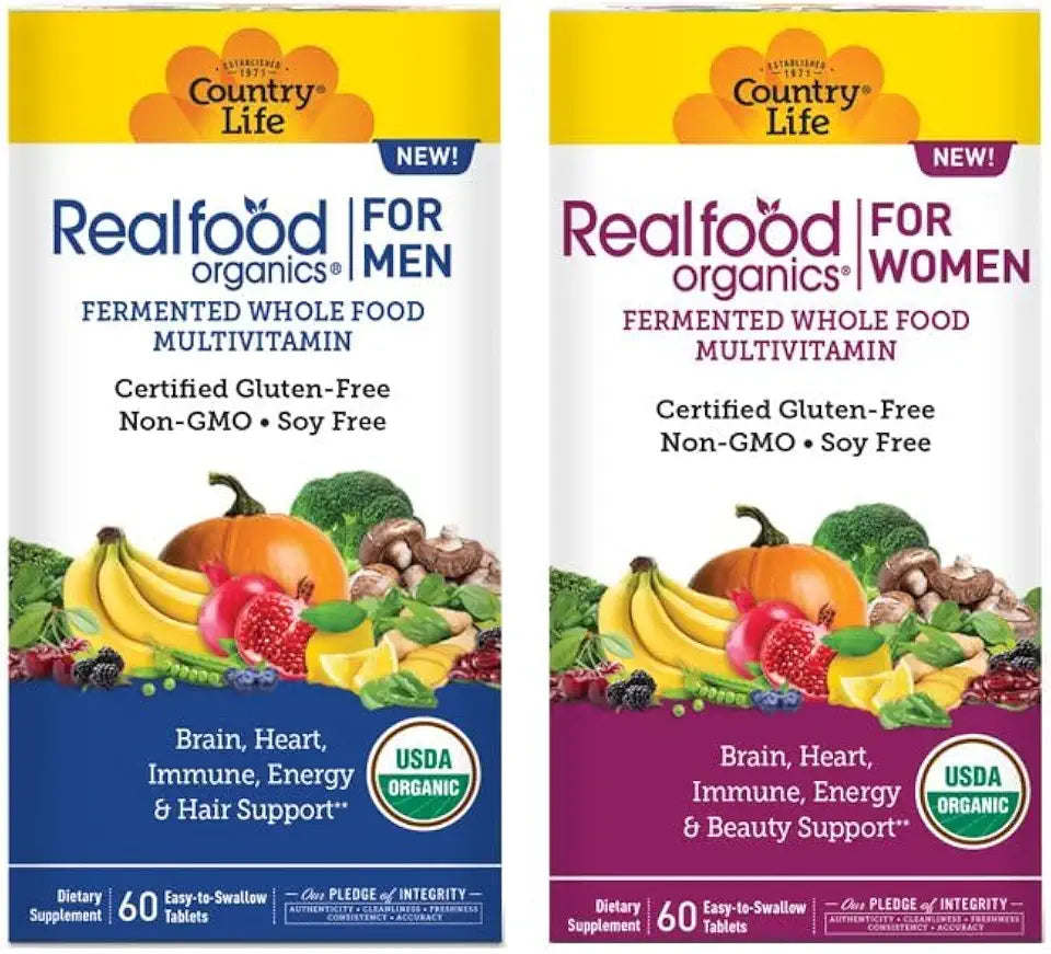 Certified Gluten Free Vegan Organic 60 Tablets K698