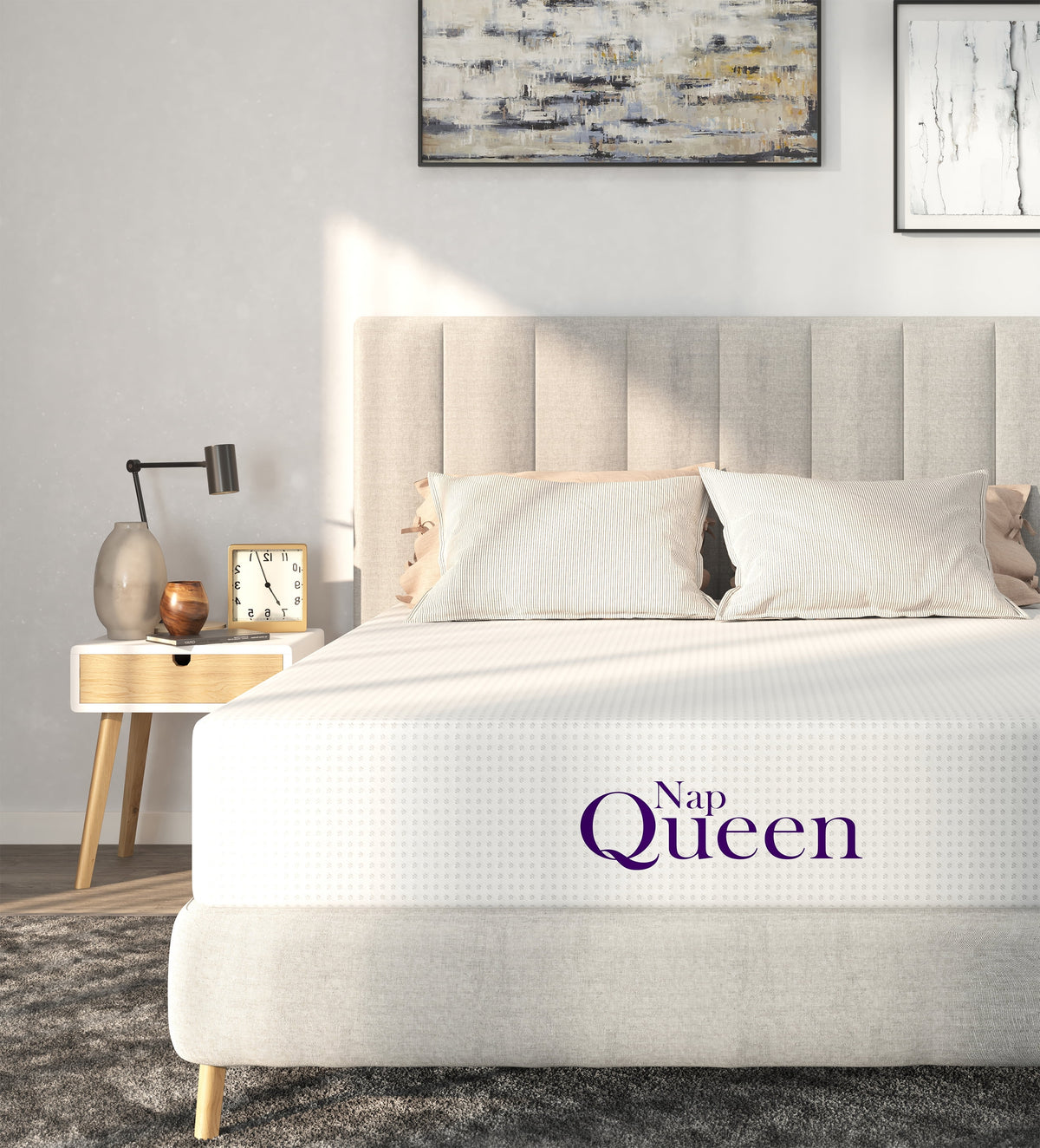 Charcoal Memory Foam Mattress T59053