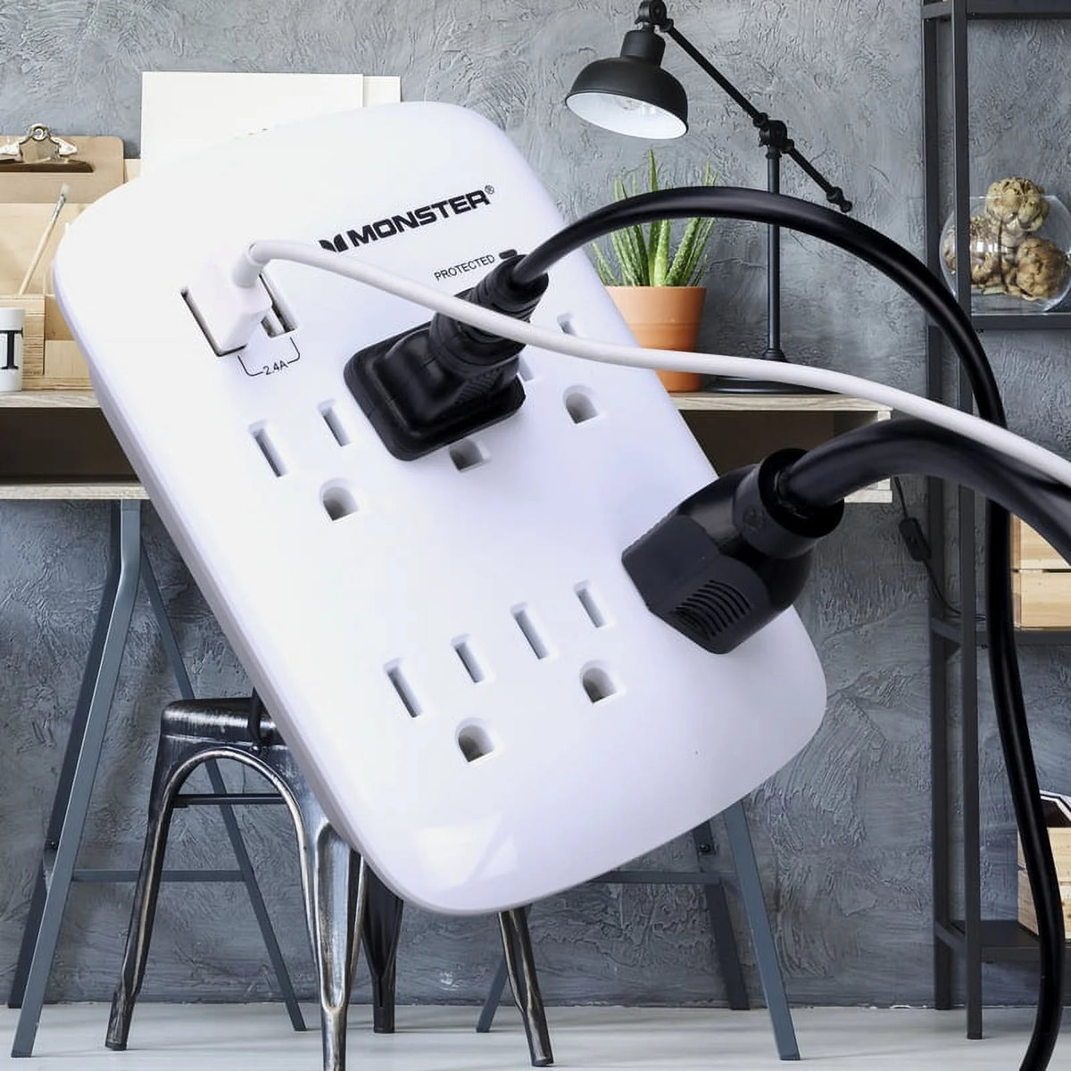 Surge Protector Wall Tap, 1875 Watts, 125 Volts G7131