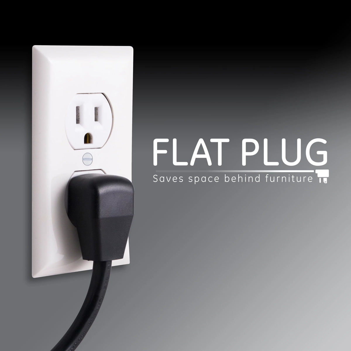 8-Outlet Power Strip Surge Protector D5477