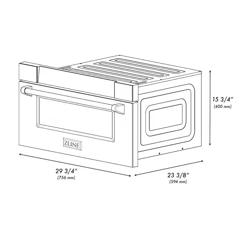 Built-In Microwave Drawer in Stainless Steel K59477