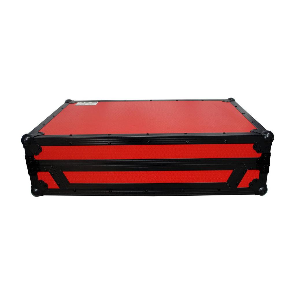 Red on Black Case with Shelf G144