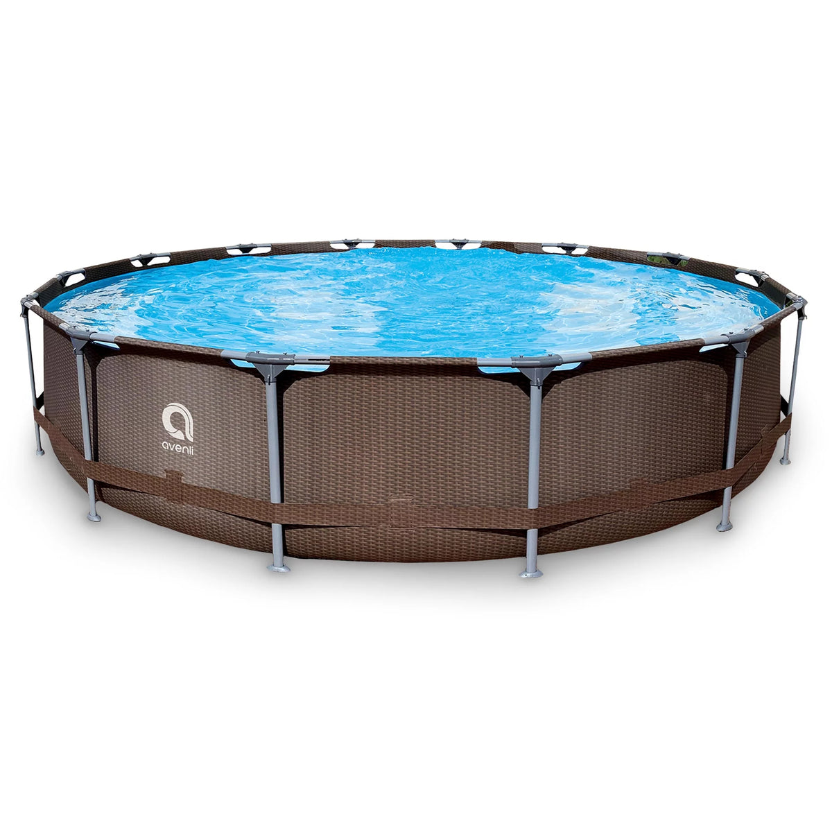 15 Foot x 33 Inch Steel Frame Above Ground Swimming Pool E215