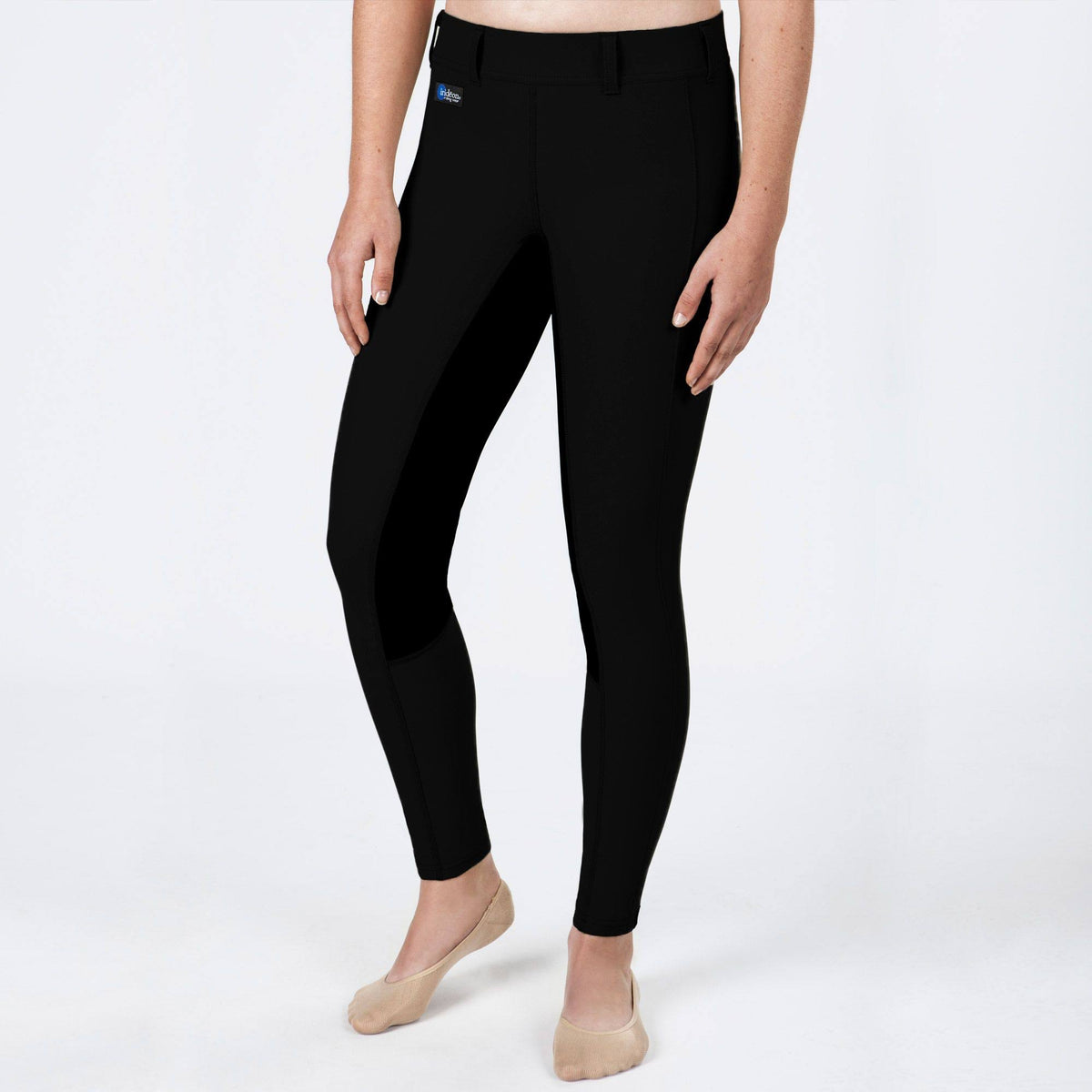 Black Full Seat Riding Breeches W28445