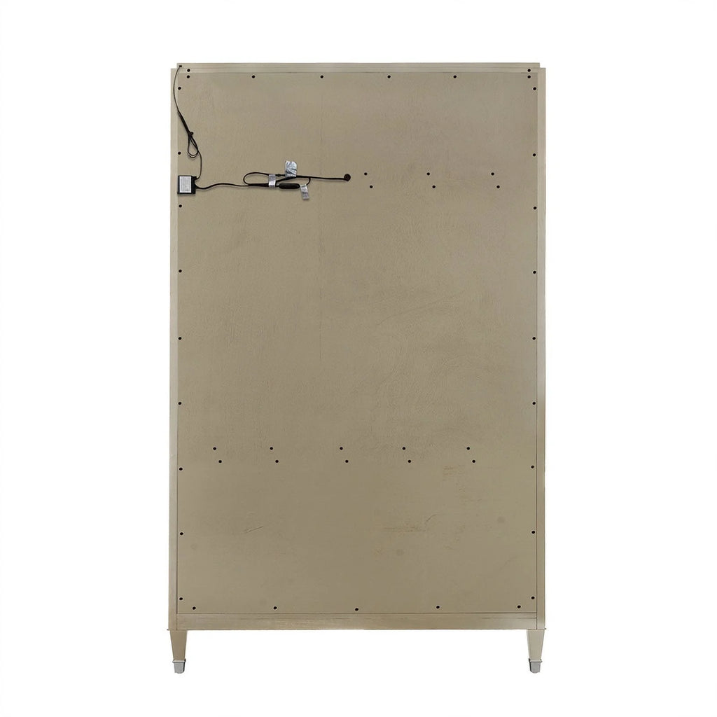 Solid Wood Storage Armoire Cabinet R2104