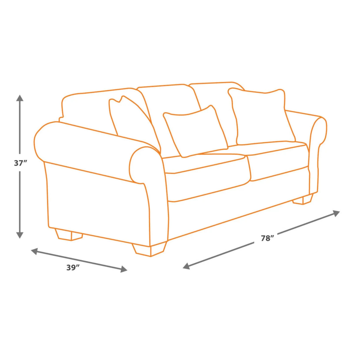 Slate Sofa Q619447