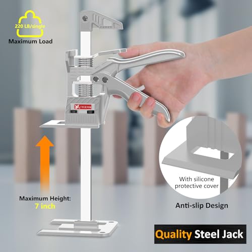 Labor Saving Arm Jack 2 Pcs Height Adjustment Lifting Device with Portable Bag X223056