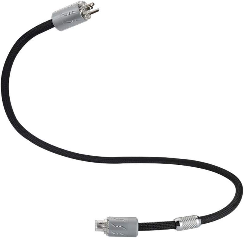 Audiophile Power Cable Copper AC Mains Cord with Rhodium Plated Connector N6834