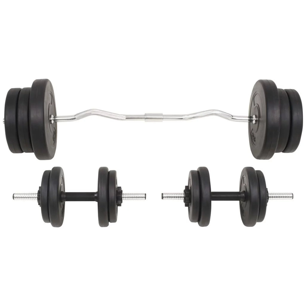 Barbell and Dumbbell Set 132.3 lb R5738