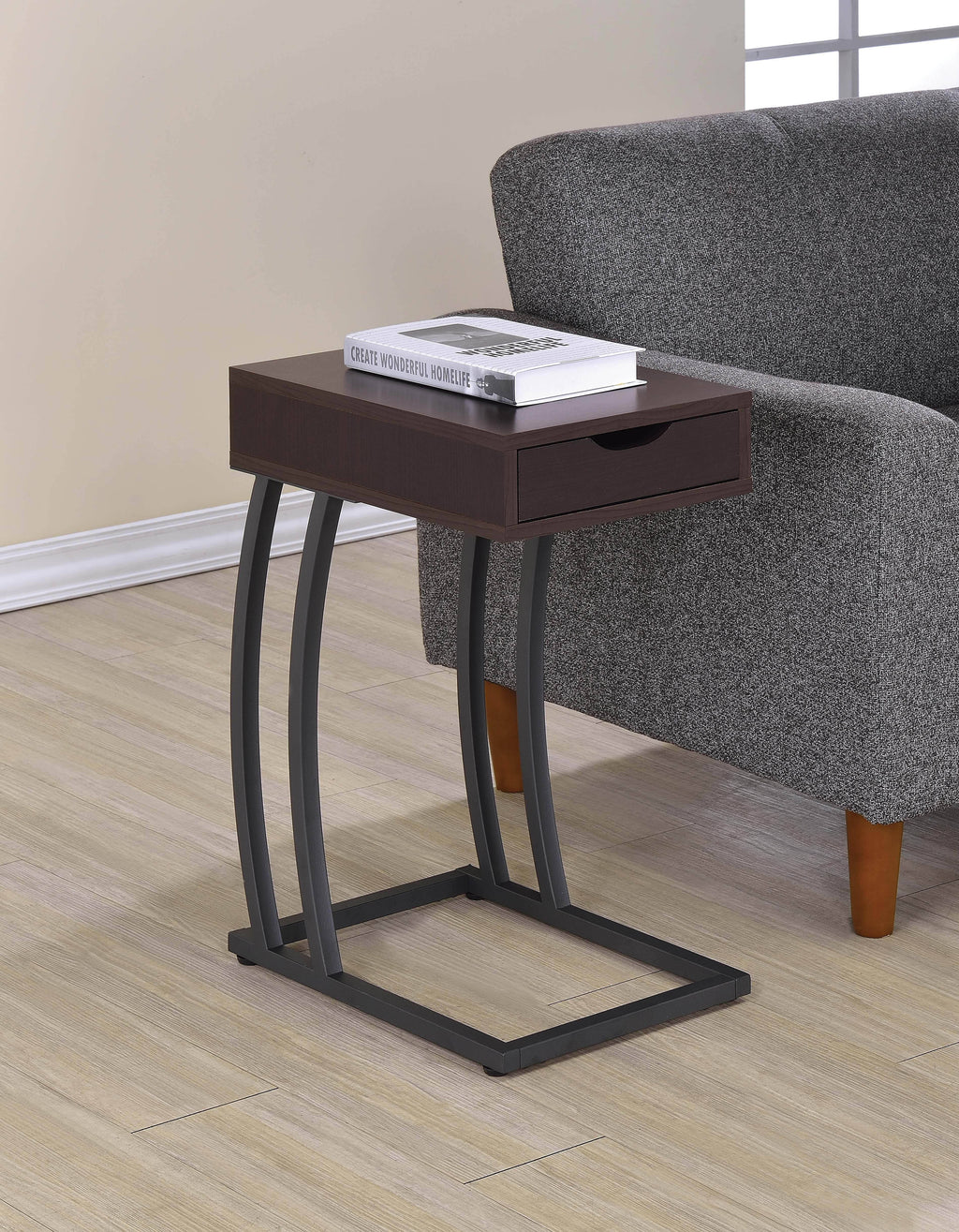 Cappuccino Accent Table B825