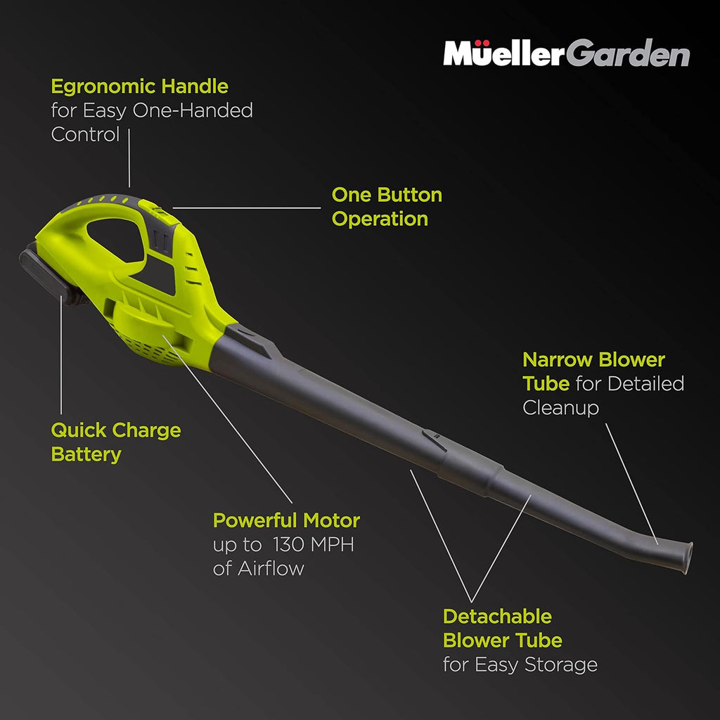 Cordless Leaf Blower, 20 V Battery Powered Z800038