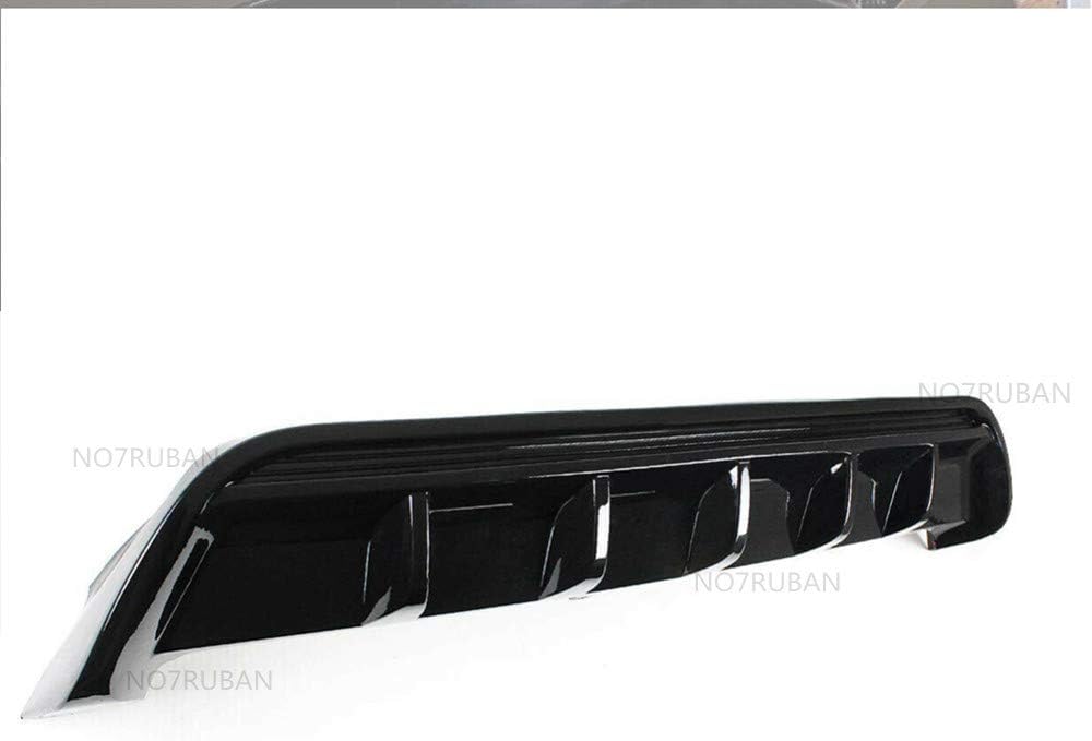 Glossy Black Rear Lip Bumper Diffuser Splitter Spoiler B92310