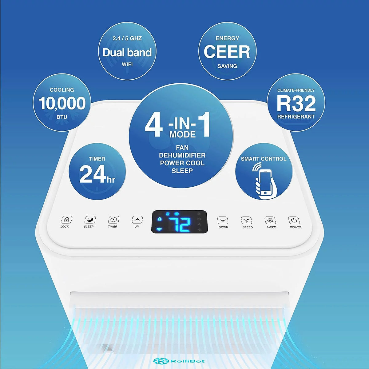 Portable Air Conditioner 10000 BTU P26497